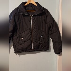 Me Jane Black Polyester Jacket